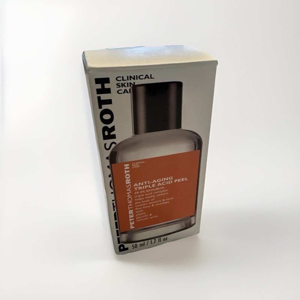 Peter‎ Thomas Roth Anti-Aging Triple Acid Peel 49.4% AHA/BHA 1.7 fl Sealed 50ml